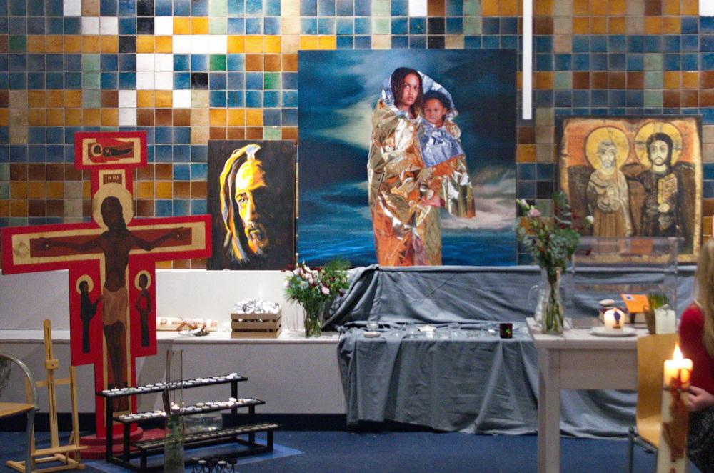 foto van mare nostrum in de Bethelkapel